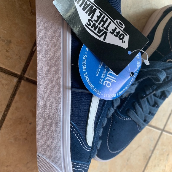 Navy blue and white vans - Picture 3 of 5